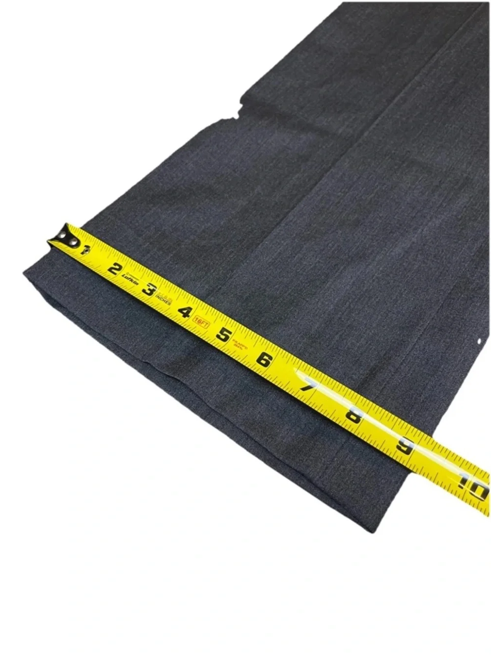 Ralph Lauren Purple Label Men’s Gray Wool Dress Trousers Hand Tailored 39x30 - Picture 7 of 14